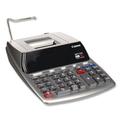 MP11DX-2 Printing Calculator, Black/Red Print, 3.7 Lines/Sec