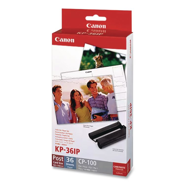 7737A001 (KP-36IP) Ink/Paper Combo, Tri-Color