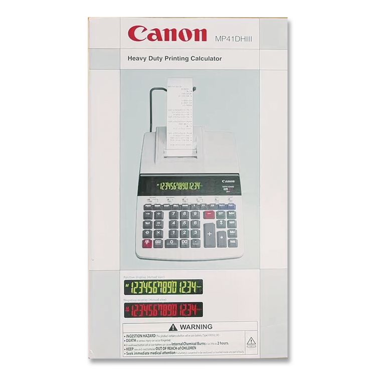 MP21DX 12-Digit Ribbon Printing Calculator, Black/Red Print, 3.5 Lines/Sec