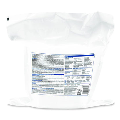 VersaSure Cleaner Disinfectant Wipes, Refill, 1-Ply, 12 x 10, Fragranced, White, 110/Pouch, 2 Pouches/Carton