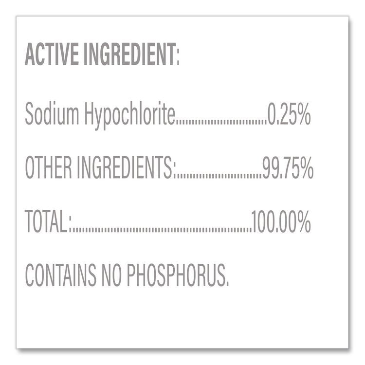 Spore Defense Cleaner Disinfectant, Closed System, Unscented, 1 gal Refill Bottle, 4/Carton