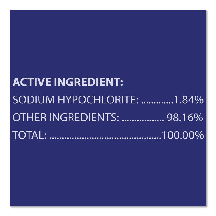 CloroxPro Clean-Up Disinfectant Cleaner with Bleach, 128 oz Refill Bottle, 4/Carton
