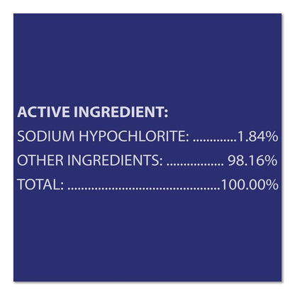 CloroxPro Clean-Up Disinfectant Cleaner with Bleach, 128 oz Refill Bottle, 4/Carton