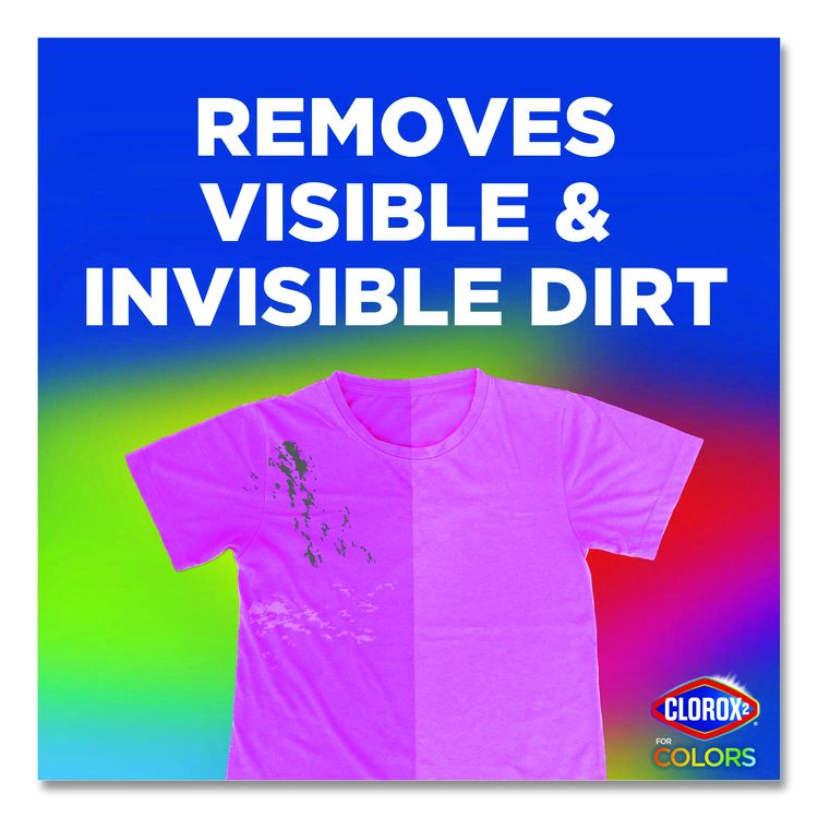 For Colors Stain Remover and Laundry Additive, 3-in-1, Original Scent, 88 oz Bottle, 4/Carton