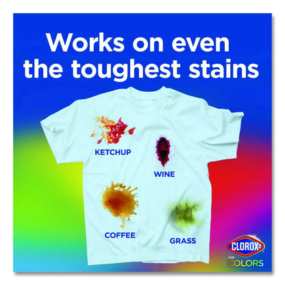 For Colors Stain Remover and Laundry Additive, 3-in-1, Original Scent, 88 oz Bottle, 4/Carton