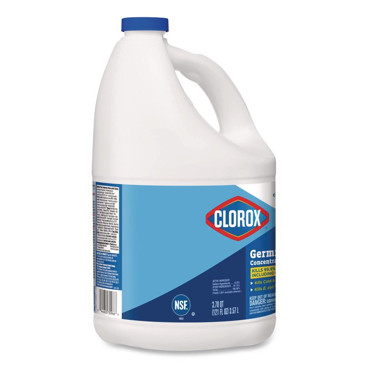 CloroxPro Concentrated Germicidal Bleach, Regular Scent, 121 oz Bottle