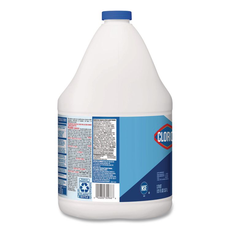 CloroxPro Concentrated Germicidal Bleach, Regular Scent, 121 oz Bottle