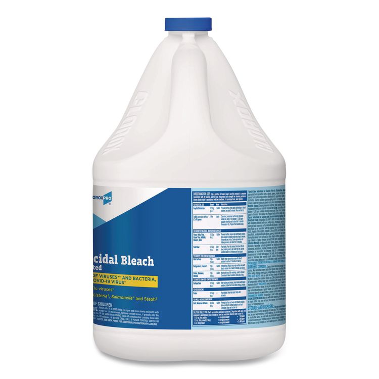 CloroxPro Concentrated Germicidal Bleach, Regular Scent, 121 oz Bottle
