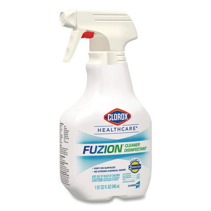 Fuzion Cleaner Disinfectant, Unscented, 32 oz Spray Bottle