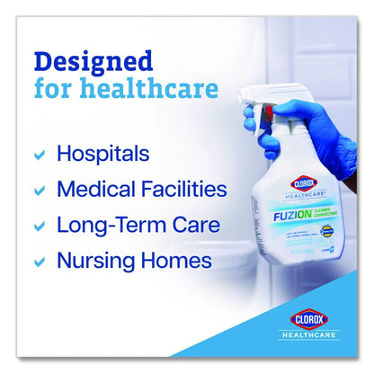 Fuzion Cleaner Disinfectant, Unscented, 32 oz Spray Bottle