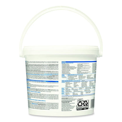 VersaSure Cleaner Disinfectant Wipes, 1-Ply, 12 x 12, Fragranced, White, 110/Bucket