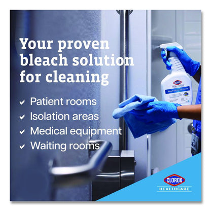 Bleach Germicidal Cleaner, Unscented, 128 oz Refill Bottle