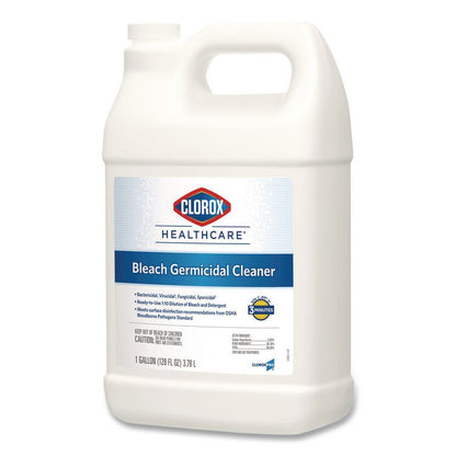 Bleach Germicidal Cleaner, Unscented, 128 oz Refill Bottle