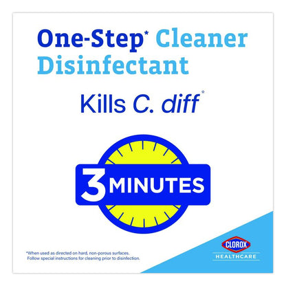 Dispatch Hospital Cleaner Disinfectant Towels with Bleach, 1-Ply, 6.75 x 8, Unscented, White, 150/Canister