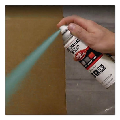 Industrial Choice 1600 System Multi-Purpose Enamel Spray Paint, Gloss Green, 12 oz Aerosol Can, 6/Carton