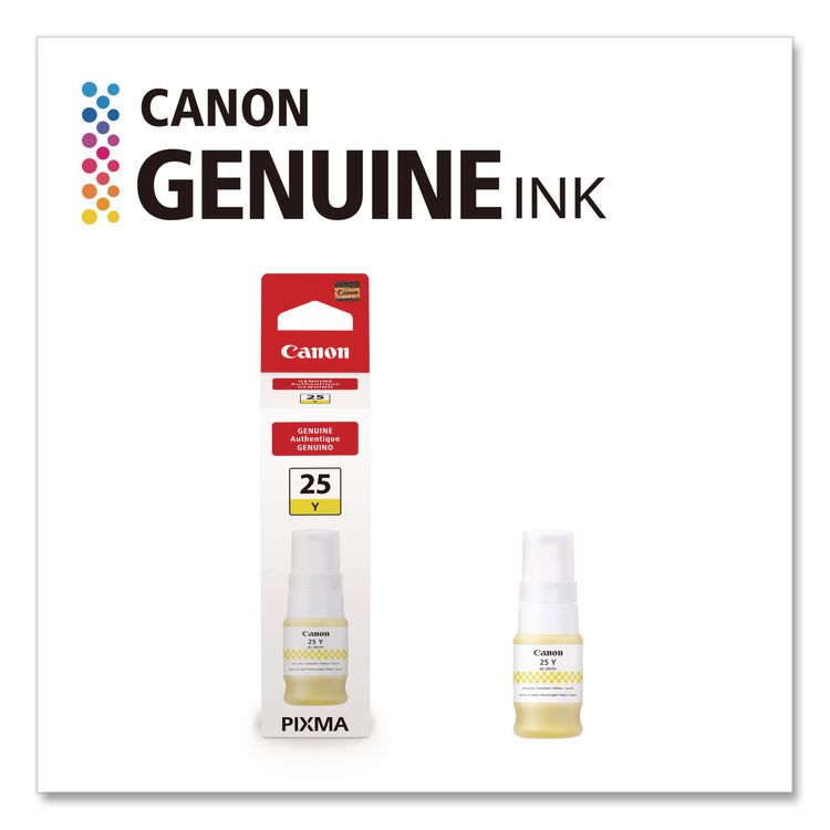 6279C001 (GI-25) CISS High-Yield Ink, 3,000 Page-Yield, Yellow