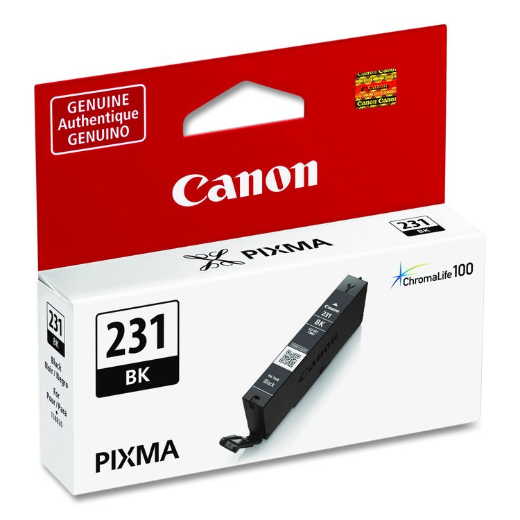 6674C001 (CLI-231) Ink, 600 Page-Yield, Black