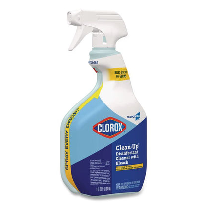 CloroxPro Clean-Up Disinfectant Cleaner with Bleach, Fresh Scent, 32 oz Smart Tube Spray Bottle