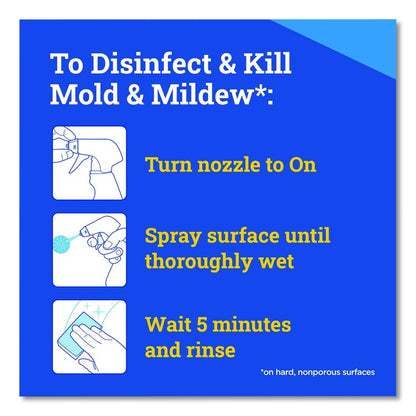 CloroxPro Disinfecting Instant Mold and Mildew Remover, Unscented, 32 oz Smart Tube Spray