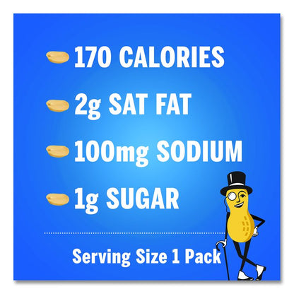 Salted Peanuts, 1 oz Pack, 48/Box