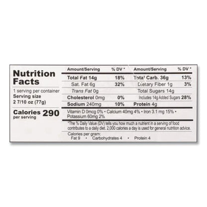 Meyer Lemon Glazed Donut, Lemon, 2.7 oz Individually Wrapped, 7 Donuts/Carton