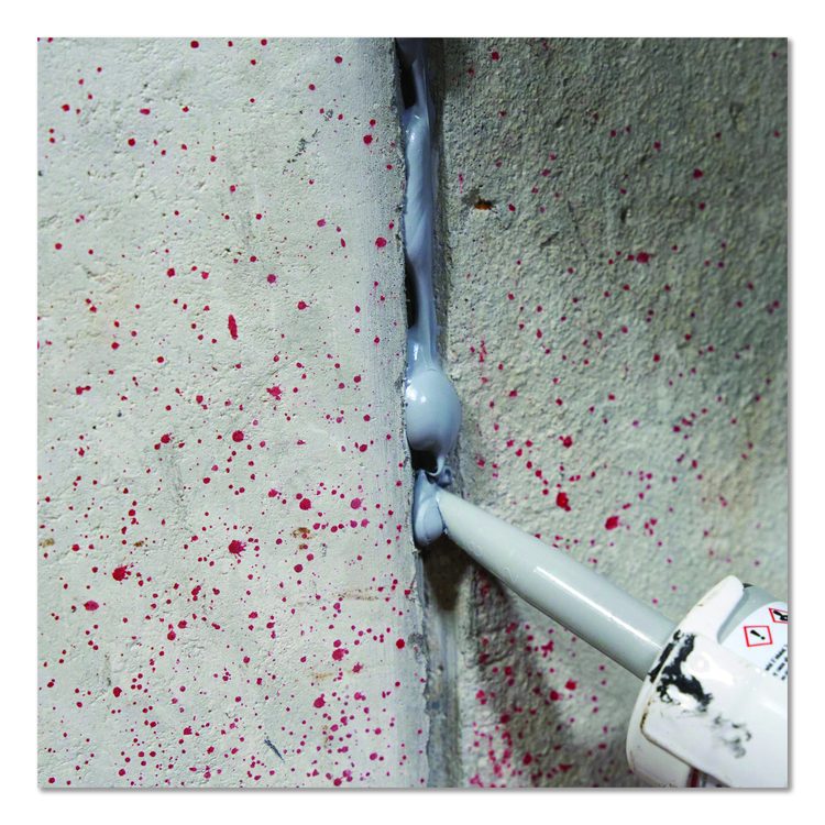 Concrete Saver TurboKrete All-Purpose Epoxy Repair, 9 oz Cartridge, Gray, 12/Carton
