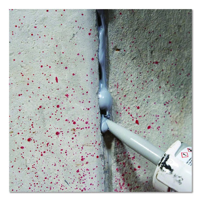 Concrete Saver TurboKrete All-Purpose Epoxy Repair, 9 oz Cartridge, Gray, 12/Carton