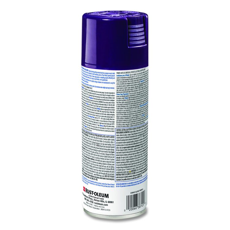 Painter's Touch 2X Ultra Cover Spray Paint, Gloss Purple, 12 oz Aerosol Can, 6/Carton