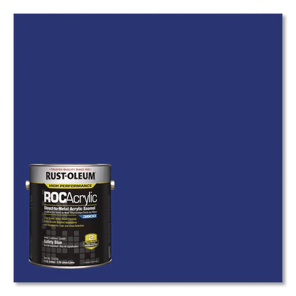 High Performance 3800 System DTM Acrylic Enamel Paint, Gloss Safety Blue, 1 gal Bucket/Pail, 2/Carton