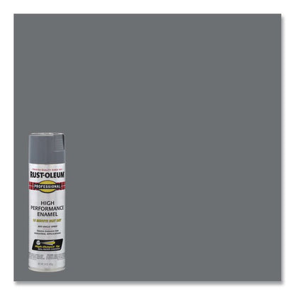 Professional Spray Paint, Gloss Dark Machine Gray, 15 oz Aerosol Can, 6/Carton