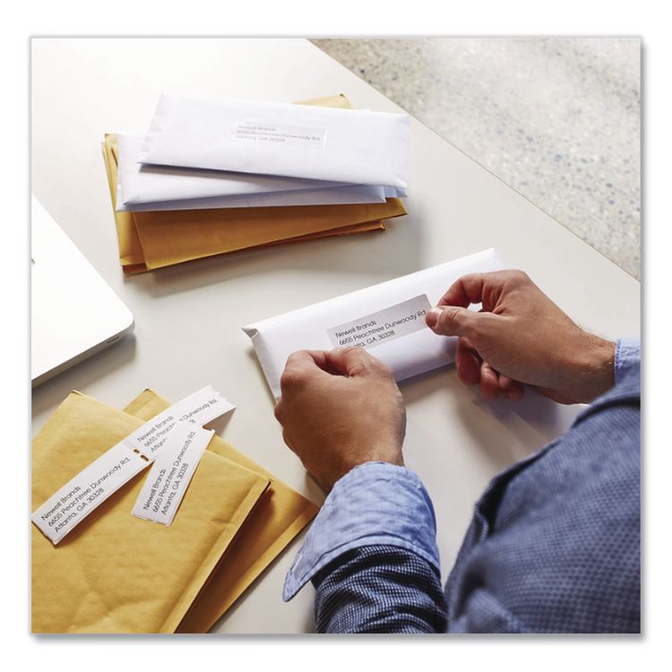 LabelWriter Address Labels, 1.12" x 3.5", White, 130 Labels/Roll, 2 Rolls/Pack