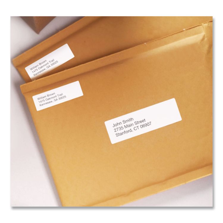 LabelWriter Return Address Labels, 0.75" x 2", White, 500 Labels/Roll