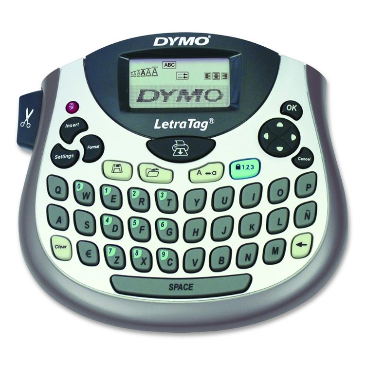 LetraTag 100T Label Maker, 2 Lines, 6.7 x 2.8 x 5.7