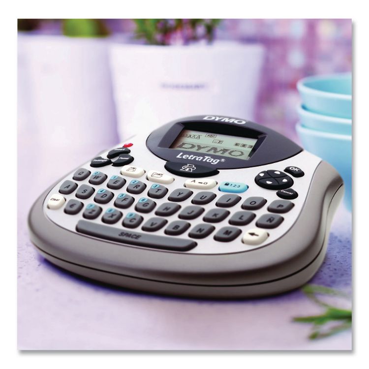 LetraTag 100T Label Maker, 2 Lines, 6.7 x 2.8 x 5.7