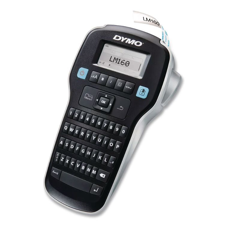 LabelManager 160P Label Maker, 2 Lines, 7.9 x 4.65 x 1.9