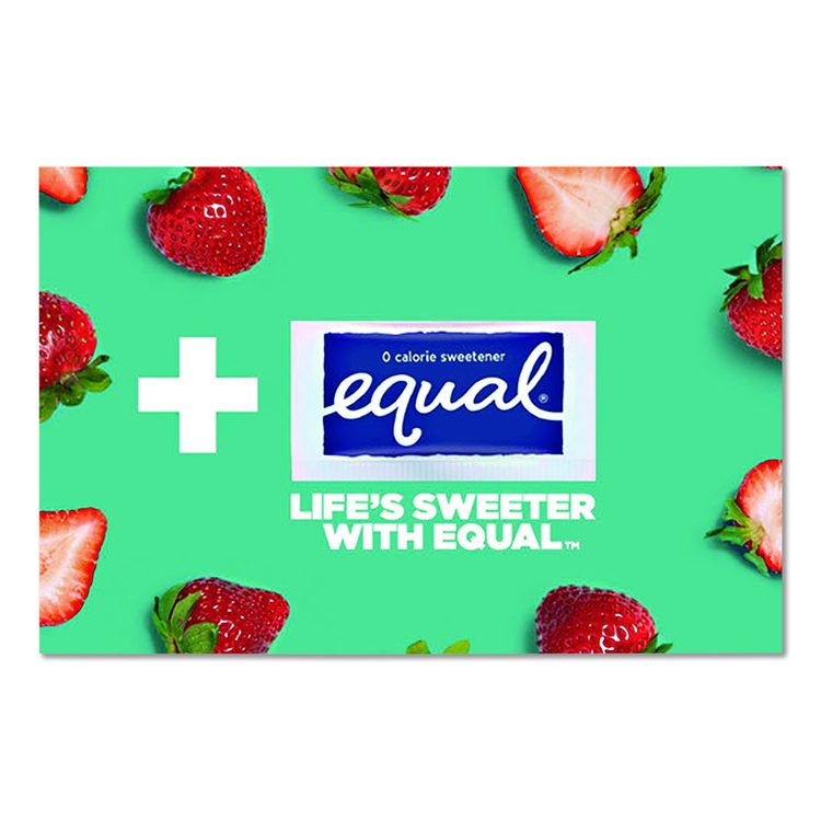 Zero Calorie Sweetener, 0.04 oz Packet, 2,000/Carton