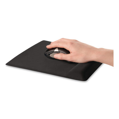 Memory Foam Wrist Support with Attached Mouse Pad, 8.25 x 9.87, Graphite