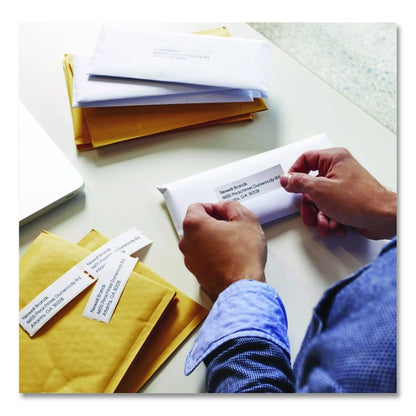 LabelWriter Address Labels, 1.12" x 3.5", White, 260 Labels/Roll, 2 Rolls/Pack