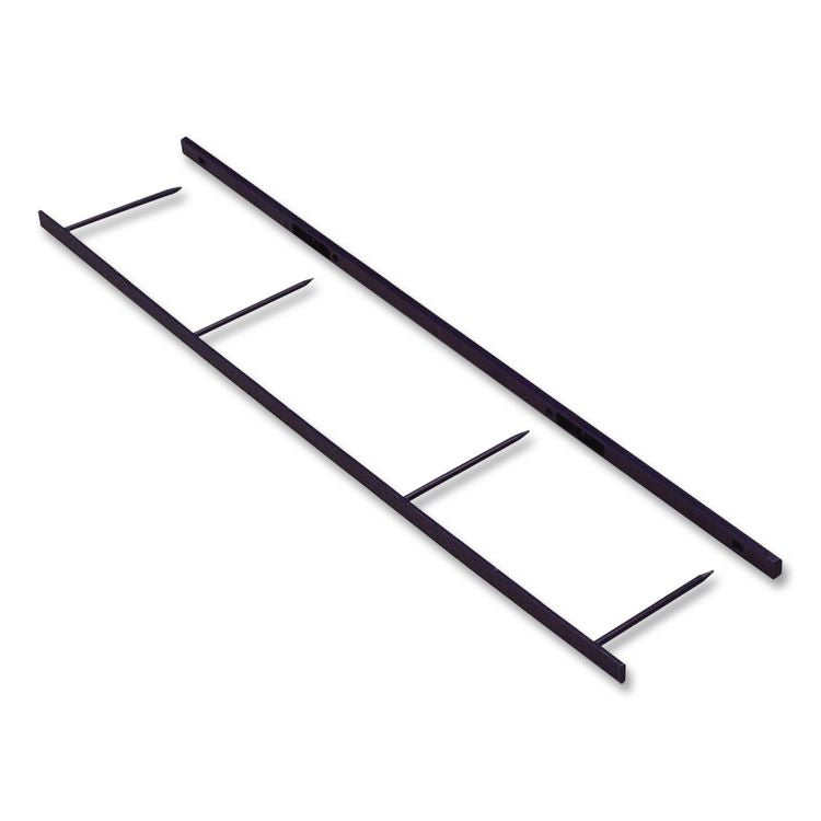 VeloBind Reclosable Spines for 11 x 8.5 Documents, 4 Pins, 1.25" (200-Sheet) Capacity, Blue, 25/Pack