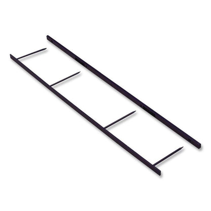 VeloBind Reclosable Spines for 11 x 8.5 Documents, 4 Pins, 1.25" (200-Sheet) Capacity, Blue, 25/Pack
