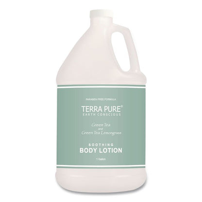 Terra Pure Lotion Gallon, 1 gal Bottle, Green Tea and Lemongrass Scent