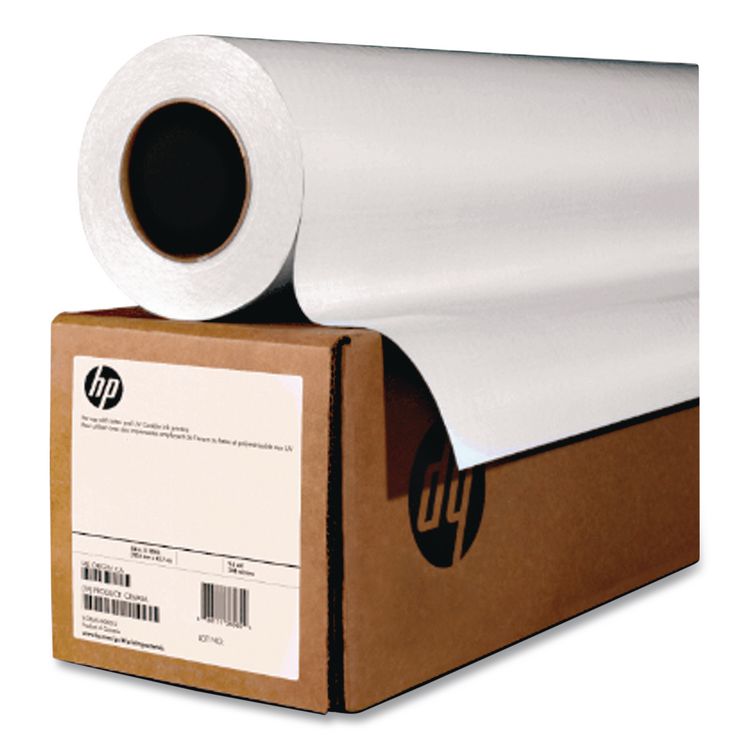 DesignJet Inkjet Large Format Paper, 7 mil, 36" x 100 ft, High-Gloss White