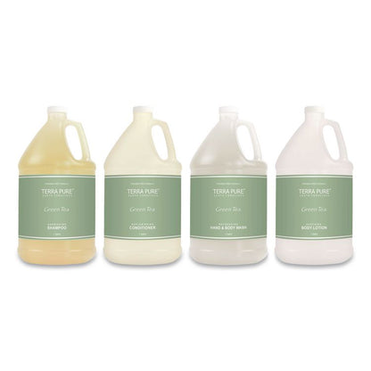 Terra Pure Conditioner Gallon, Green Tea Lemongrass Scent, 1 gal Bottle
