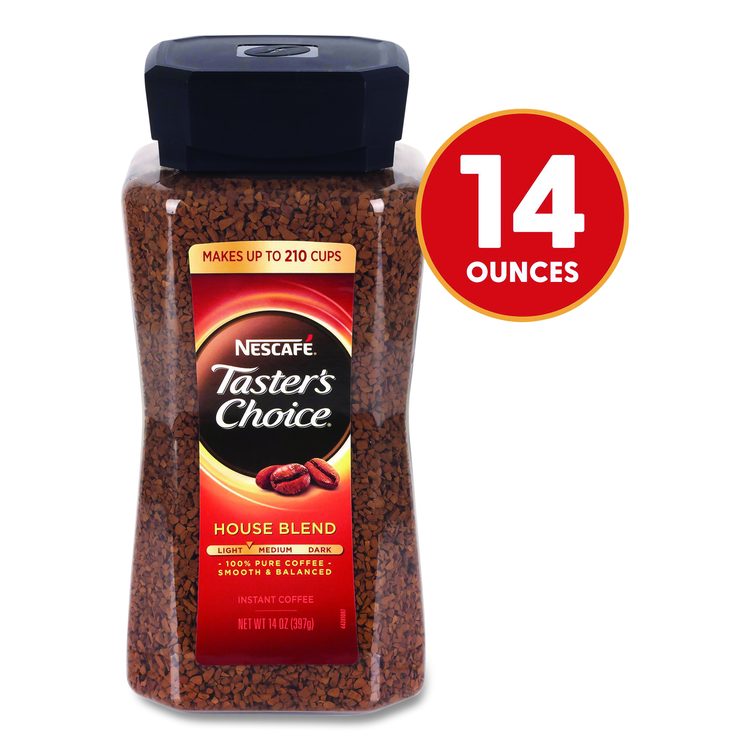 Taster's Choice House Blend Instant Coffee, 14 oz Bottle