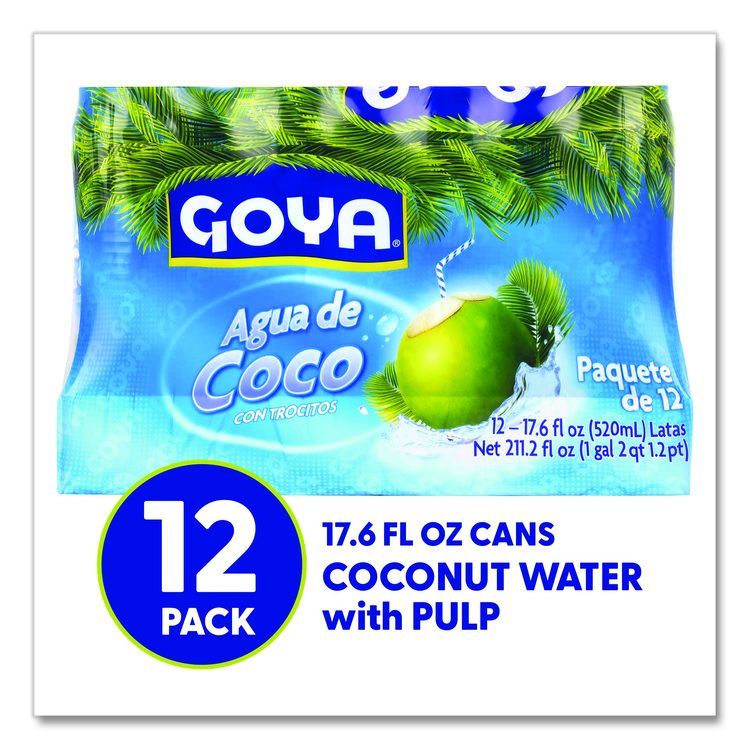 Coconut Water, Coconut, 17 oz Bottle, 12/Carton
