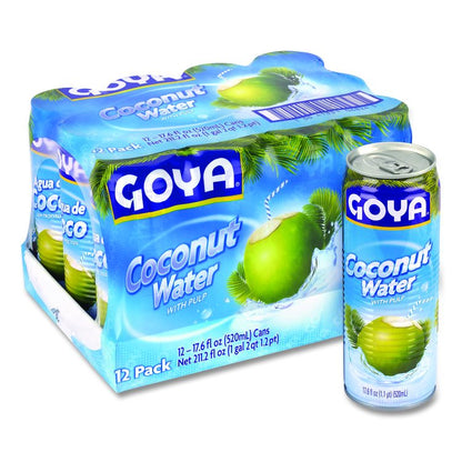 Coconut Water, Coconut, 17 oz Bottle, 12/Carton