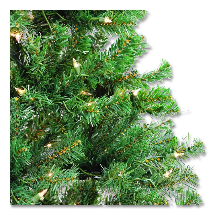 Pre-Lit Acacia Tree, 37" x 37" x 70.8", Green Tree, Green Tree Stand