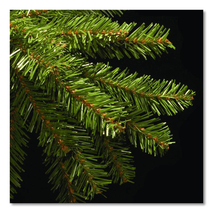 Pre-Lit Dunhill Fir Tree, 66" x 66" x 108", 900 Clear Lights, Green Tree, Green Tree Stand