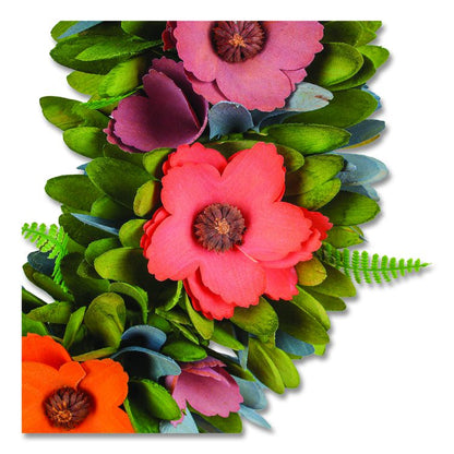 Spring Wreath, 18.1" x 18.1" x 3.9", Assorted Colors