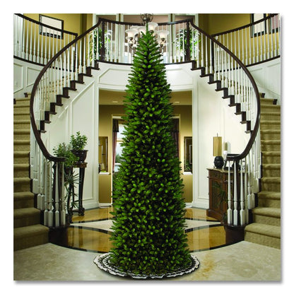 Kingswood Fir Pencil Tree, 54" x 54" x 168", Green Tree, Green Tree Stand